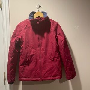 Roxy Kids' Red Puffer Jacket